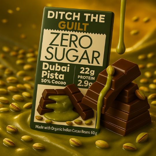 Viral Sugar Free Center filled Chocolates  - 60g Bars