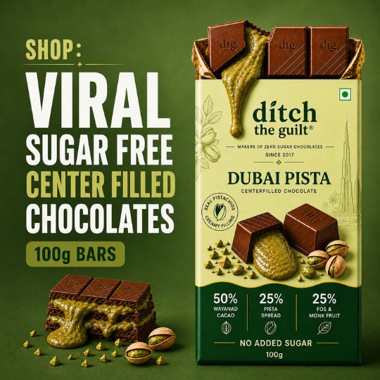 Sugar Free Center-filled Chocolates 100g Bars