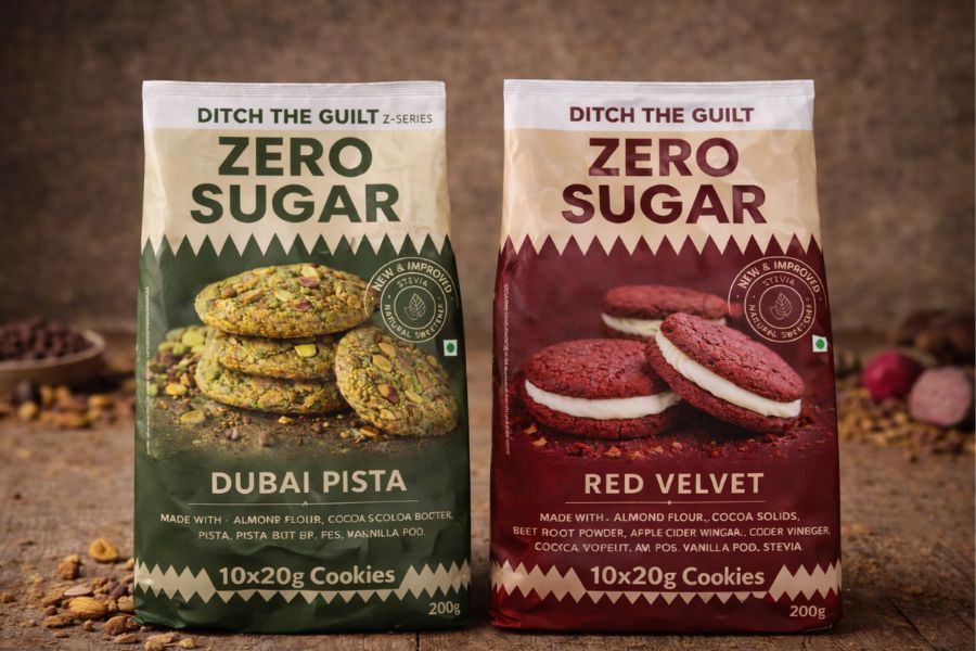 Sugar-Free Almond Flour Cookies (Vegan & Low-Calorie)