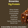 Ferrero Rocher Protein Brownie • 15g Protein • Sugar Free & High Protein • Low Net Carbs • 40g