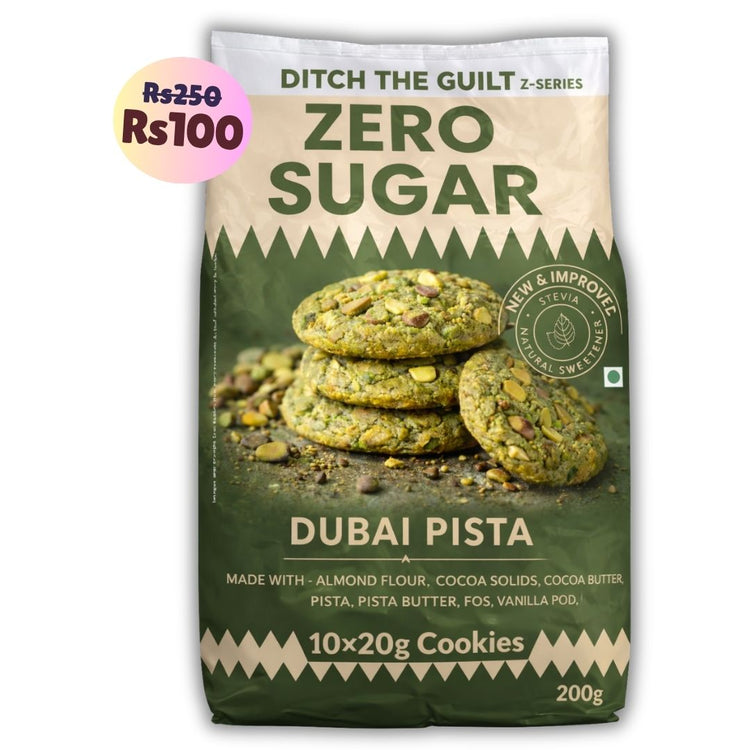 Dubai Pista Cookies • Sugar-Free Almond Flour Cookies • 200g (10x20g Cookies)