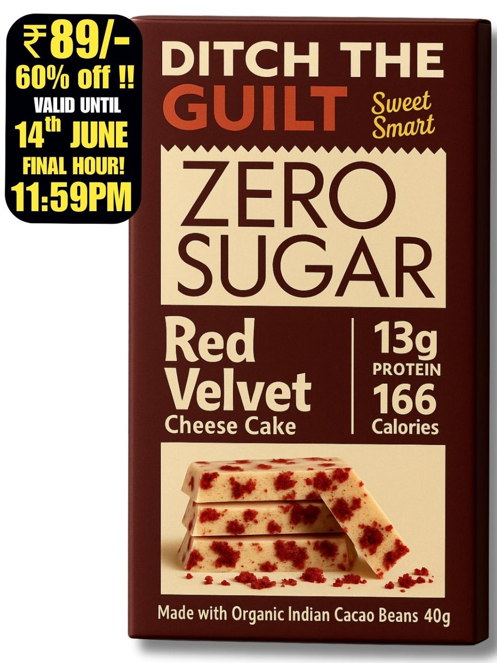 Red Velvet Cheese Cake - 40g