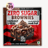Hazelnut Spread Protein Brownie • 19g Protein • Sugar Free & High Protein • Low Net Carbs - 60g