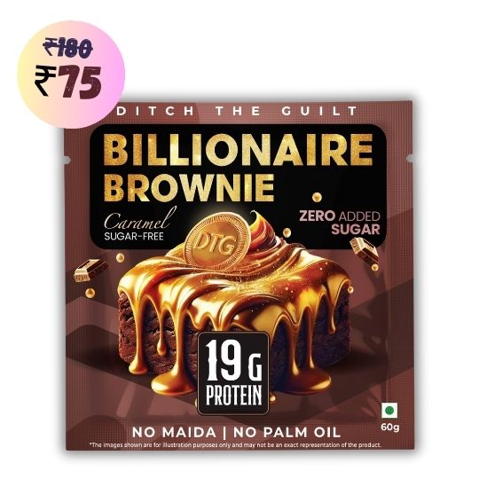 Billionaire Protein Brownie • 19g Protein • Sugar Free & High Protein • Low Net Carbs - 60g