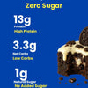 Oreo Crumble Cookie and Cream Protein Brownie • 12g Protein • Sugar Free & High Protein - 40g