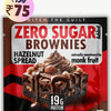 Hazelnut Spread Protein Brownie • 19g Protein • Sugar Free & High Protein • Low Net Carbs - 60g