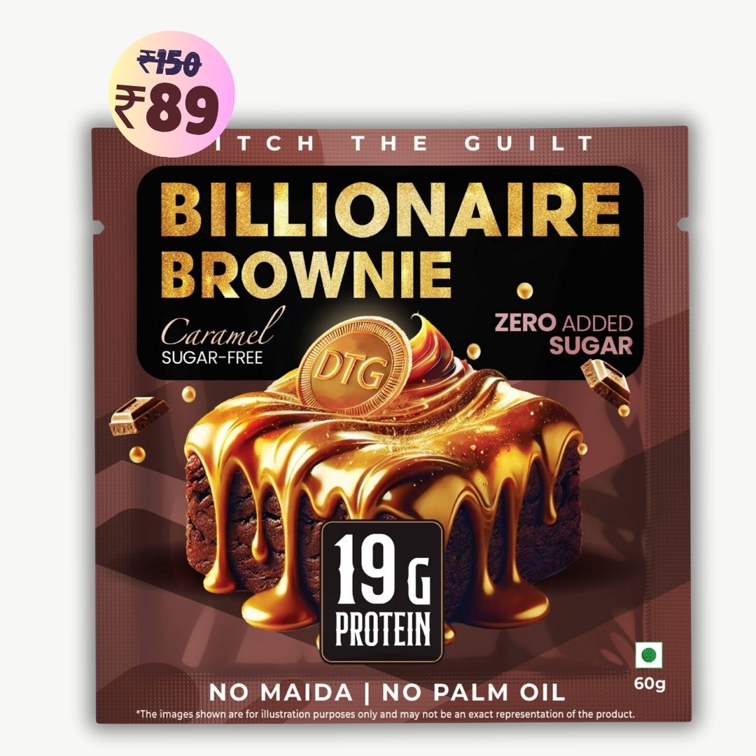 Billionaire Protein Brownie • 19g Protein • Sugar Free & High Protein • Low Net Carbs - 60g