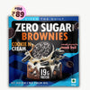 Cookie and Cream Protein Brownie • 19g Protein • Sugar Free & High Protein • Low Net Carbs - 60g