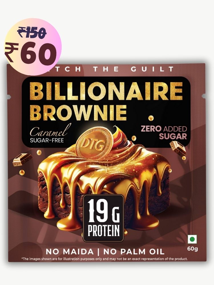 Billionaire Protein Brownie • 19g Protein • Sugar Free & High Protein • Low Net Carbs - 60g