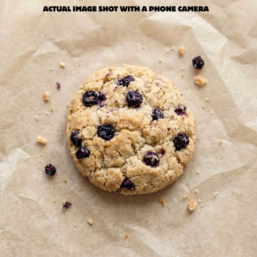 Blueberry Cookies (10x20g Cookies) • Sugar-Free Almond Flour Cookies • 200g (10x20g Cookies)