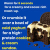 Oreo Crumble Cookie and Cream Protein Brownie • 12g Protein • Sugar Free & High Protein - 40g