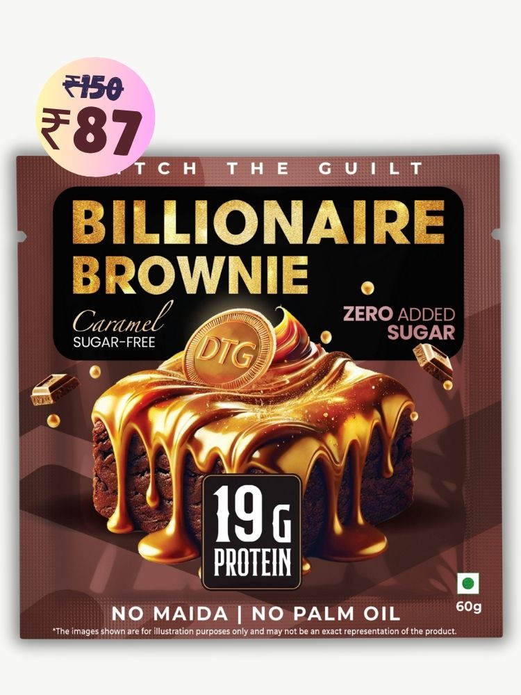 Billionaire Protein Brownie • 19g Protein • Sugar Free & High Protein • Low Net Carbs - 60g