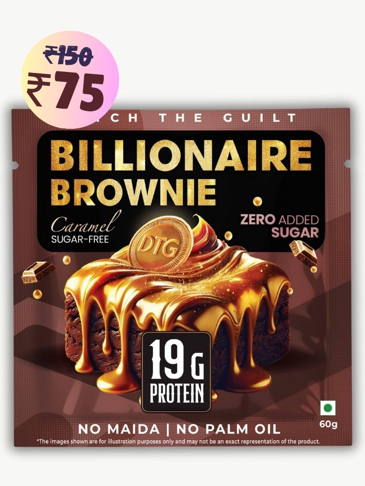 Billionaire Protein Brownie • 19g Protein • Sugar Free & High Protein • Low Net Carbs - 60g