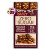 Roasted Almonds Dark Chocolate • 15g Protein • Sugar Free & High Protein • 40g - Ditch The Guilt