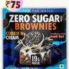 Cookie and Cream Protein Brownie • 19g Protein • Sugar Free & High Protein • Low Net Carbs - 60g