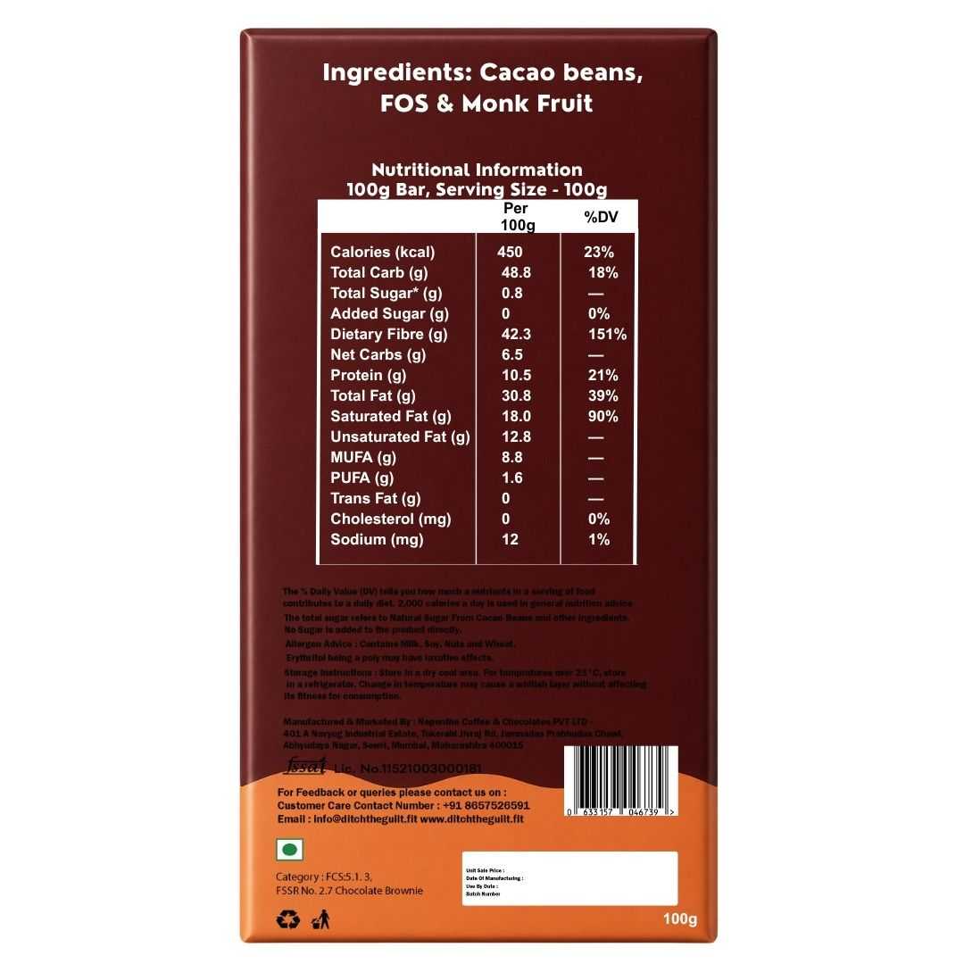 Death By Chocolate • Sugar Free Center-Filled Chocolate Bar • 100g