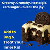 Oreo Crumble Cookie and Cream Protein Brownie • 12g Protein • Sugar Free & High Protein - 40g