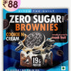 Cookie and Cream Protein Brownie • 19g Protein • Sugar Free & High Protein • Low Net Carbs - 60g