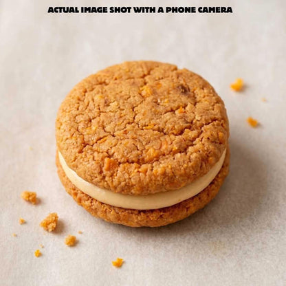 Orange Cookies (10x20g Cookies) • Sugar-Free Almond Flour Cookies • 200g (10x20g Cookies)