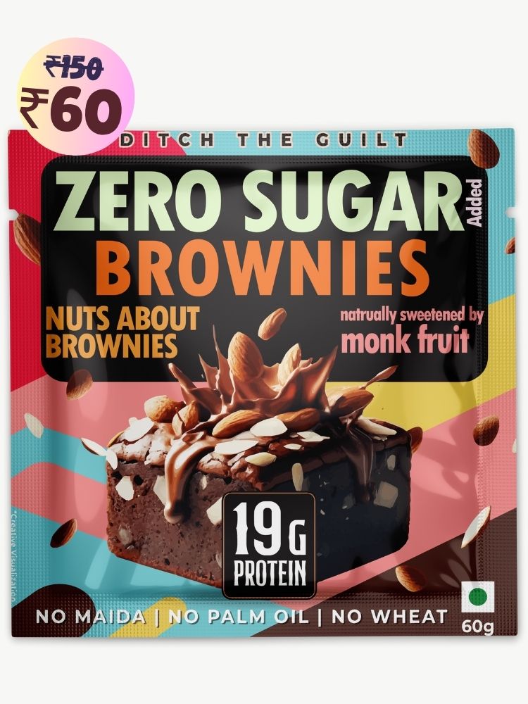 Chocolate Overload  Protein Brownie • 19g Protein • Sugar Free & High Protein • Low Net Carbs - 60g