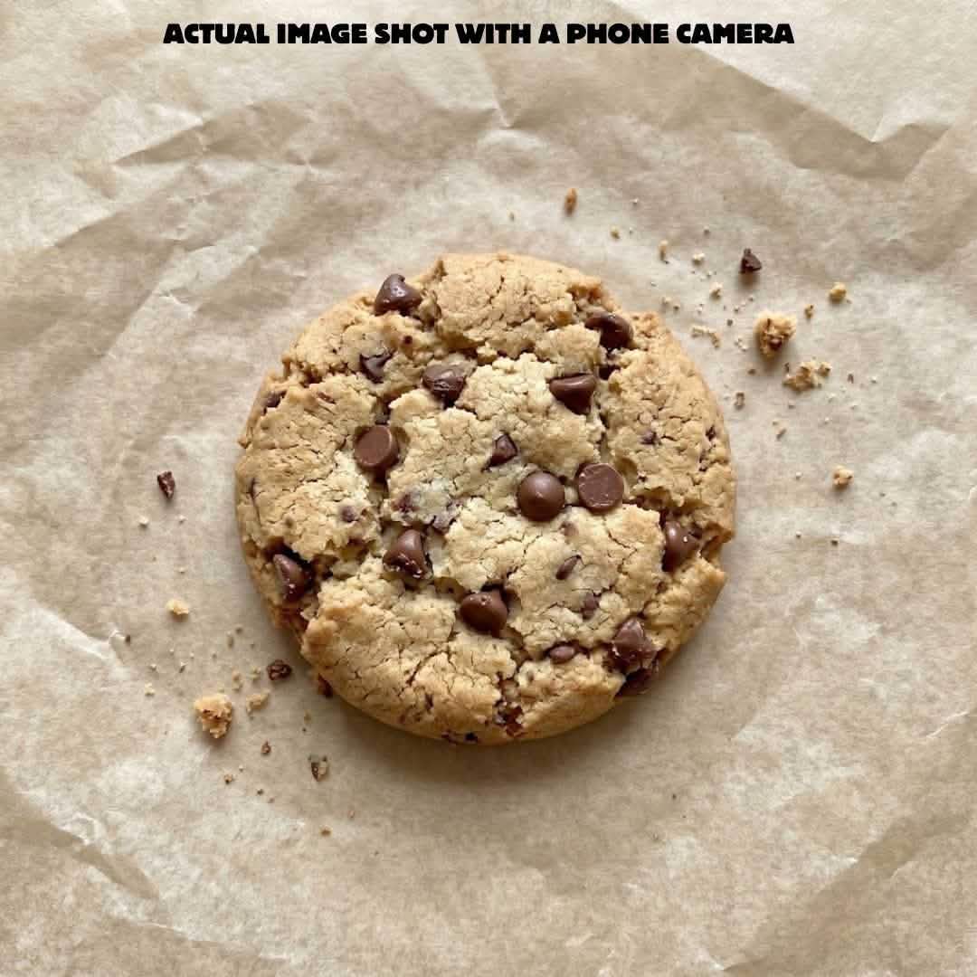 Choco Chip Cookies (10x20g Cookies) • Sugar-Free Almond Flour Cookies • 200g (10x20g Cookies)