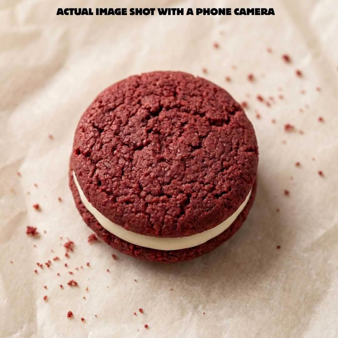Red Velvet Cookies (10x20g Cookies) • Sugar-Free Almond Flour Cookies • 200g