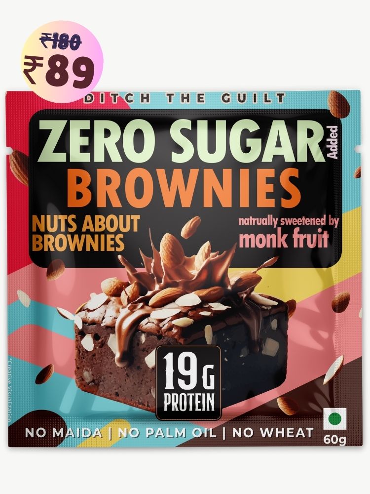 Chocolate Overload  Protein Brownie • 19g Protein • Sugar Free & High Protein • Low Net Carbs - 60g