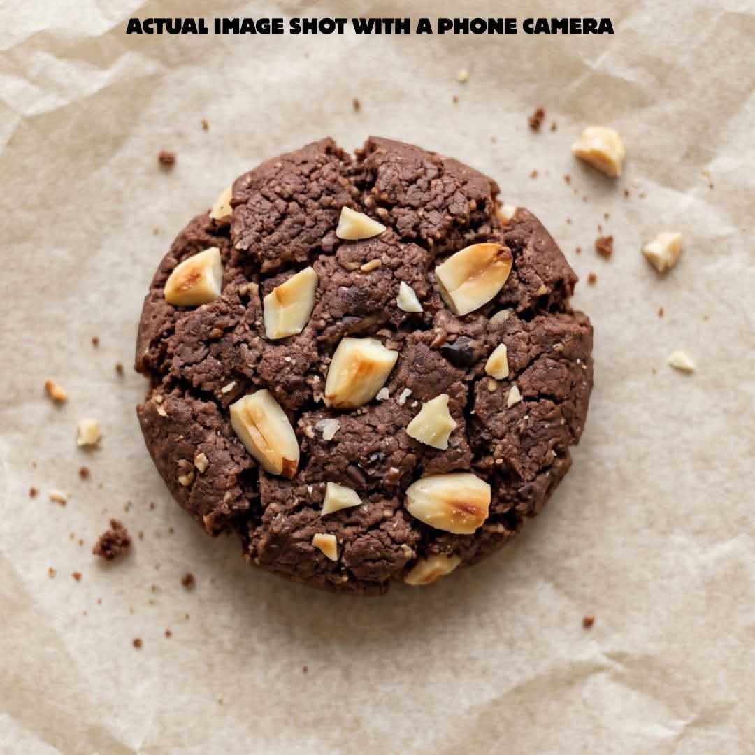 Almond Cocoa Crunch Cookies (10x20g Cookies) • Sugar-Free Almond Flour Cookies • 200g (10x20g Cookies)
