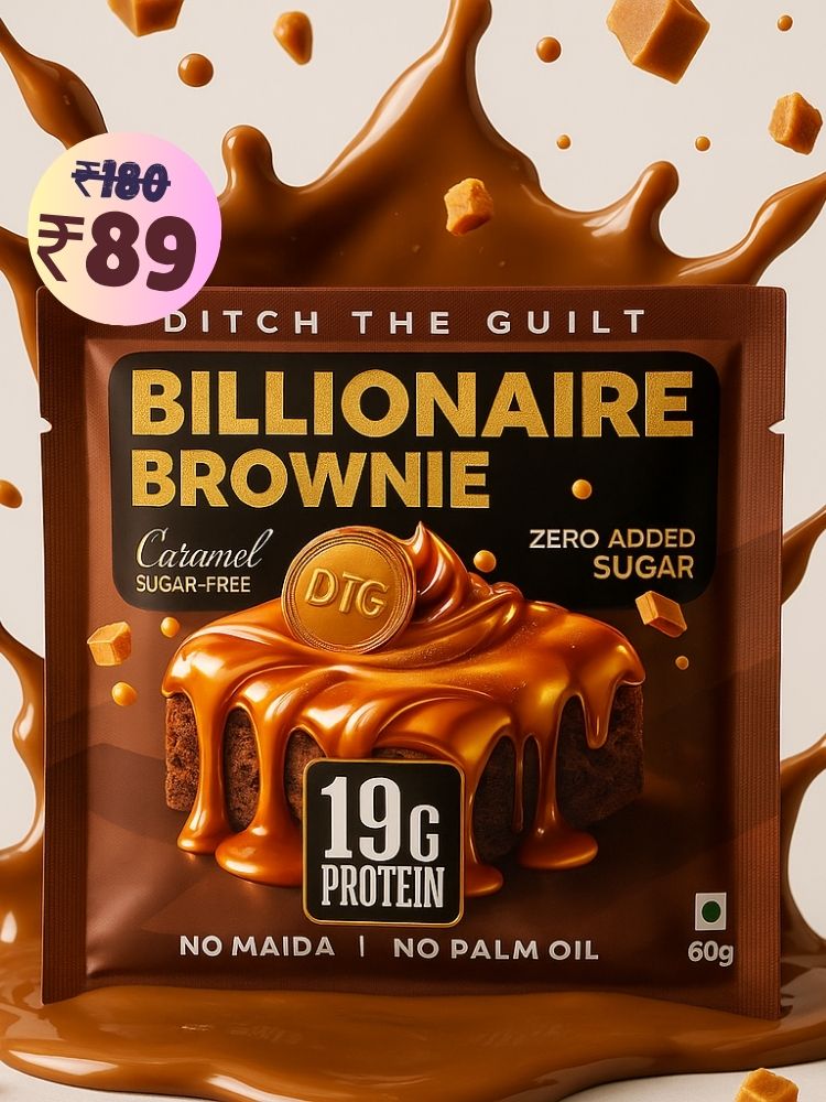 Billionaire Protein Brownie • 19g Protein • Sugar Free & High Protein • Low Net Carbs - 60g