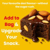 Kesar Badam Protein Brownie • 15g Protein • Sugar Free & High Protein • Low Net Carbs • 40g