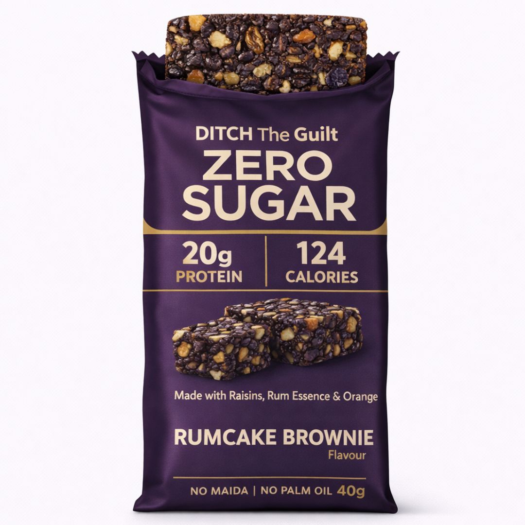 Rumcake • 20g Protein • Sugar Free High Protein Brownies • 40g