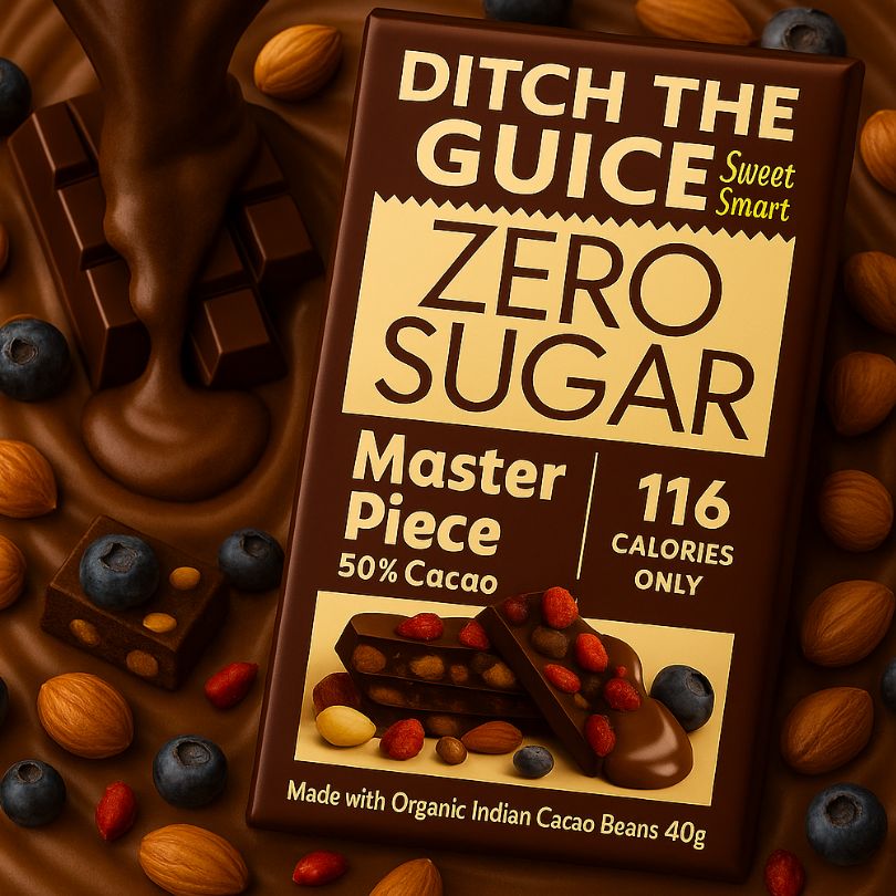 Master Piece - 116 Calories Only  - 1g Natural Sugar - 1.6g Carbs - 40g