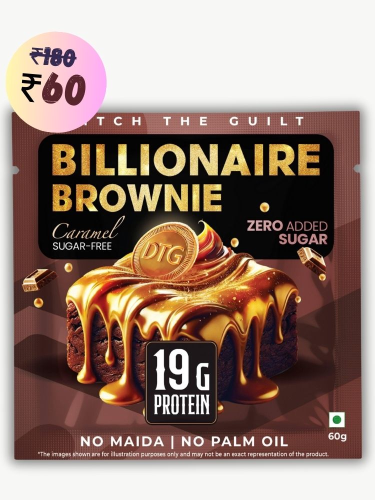 Billionaire Protein Brownie • 19g Protein • Sugar Free & High Protein • Low Net Carbs - 60g