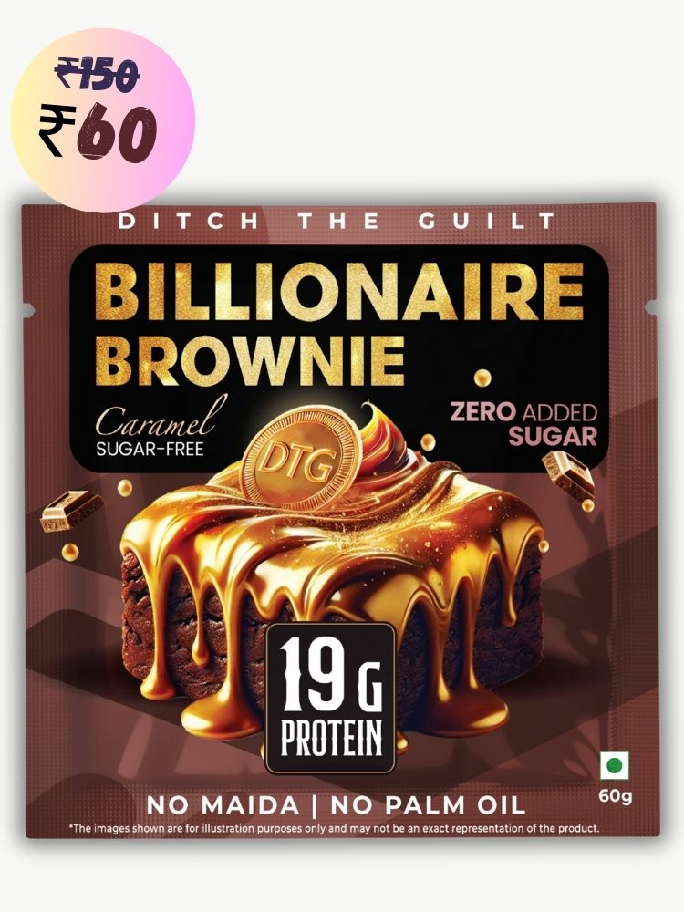 Billionaire Protein Brownie • 19g Protein • Sugar Free & High Protein • Low Net Carbs - 60g