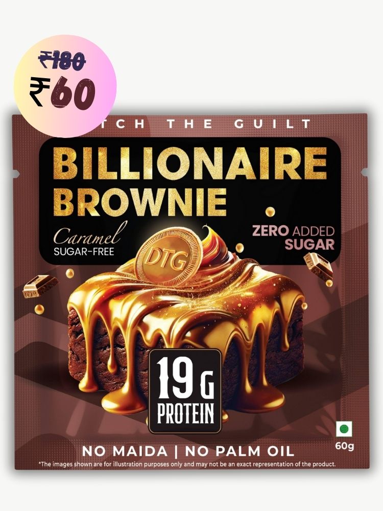 Billionaire Protein Brownie • 19g Protein • Sugar Free & High Protein • Low Net Carbs - 60g