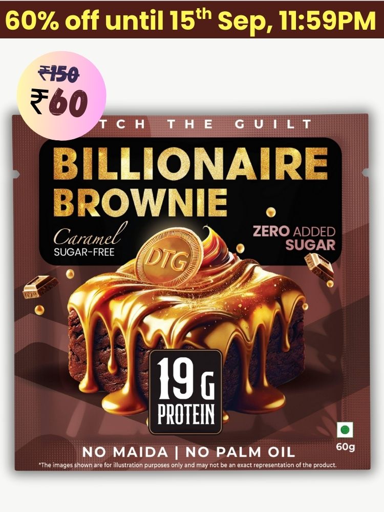 Billionaire Protein Brownie • 19g Protein • Sugar Free & High Protein • Low Net Carbs - 60g