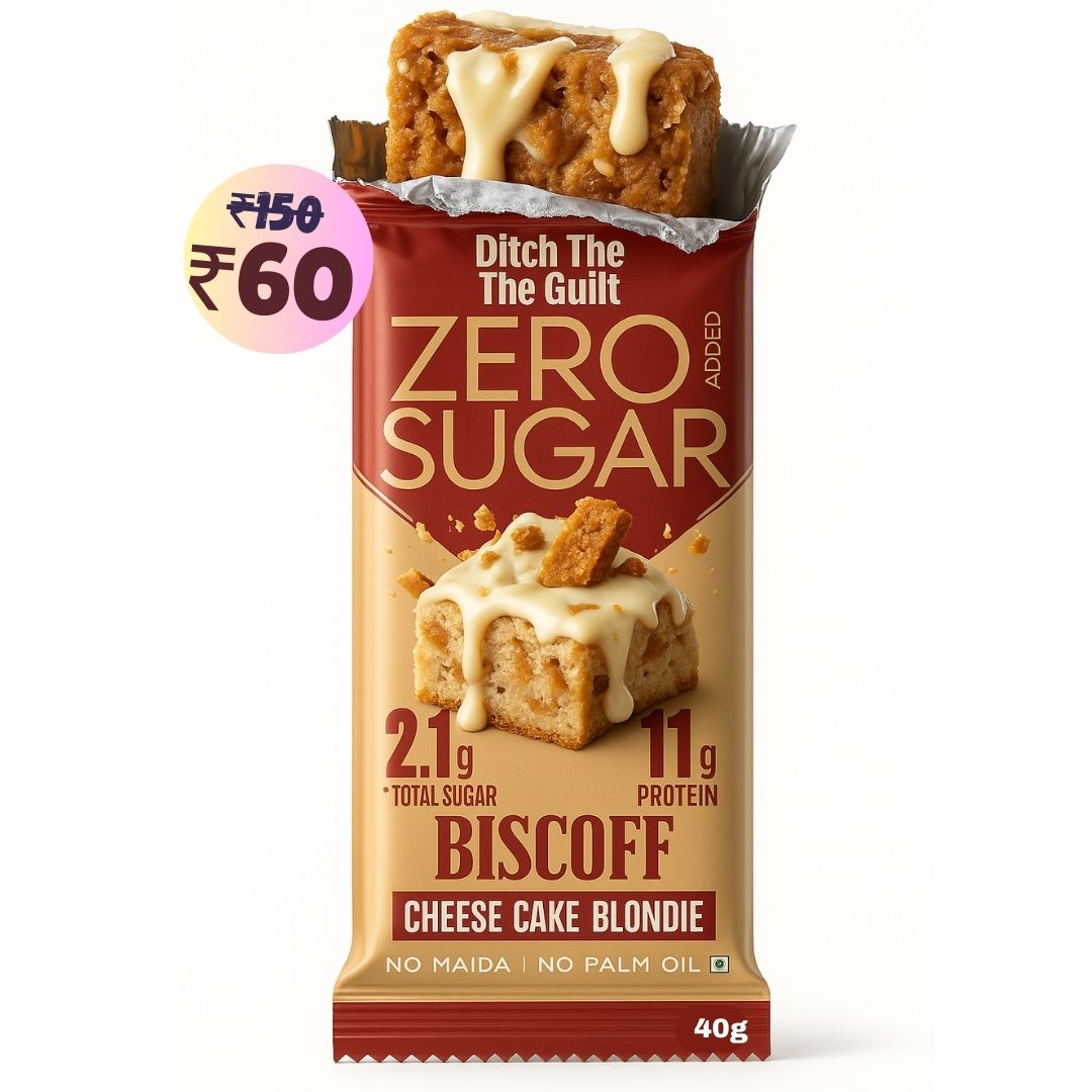 Biscoff Protein Brownie • 11g Protein • Sugar Free & High Protein • 40g