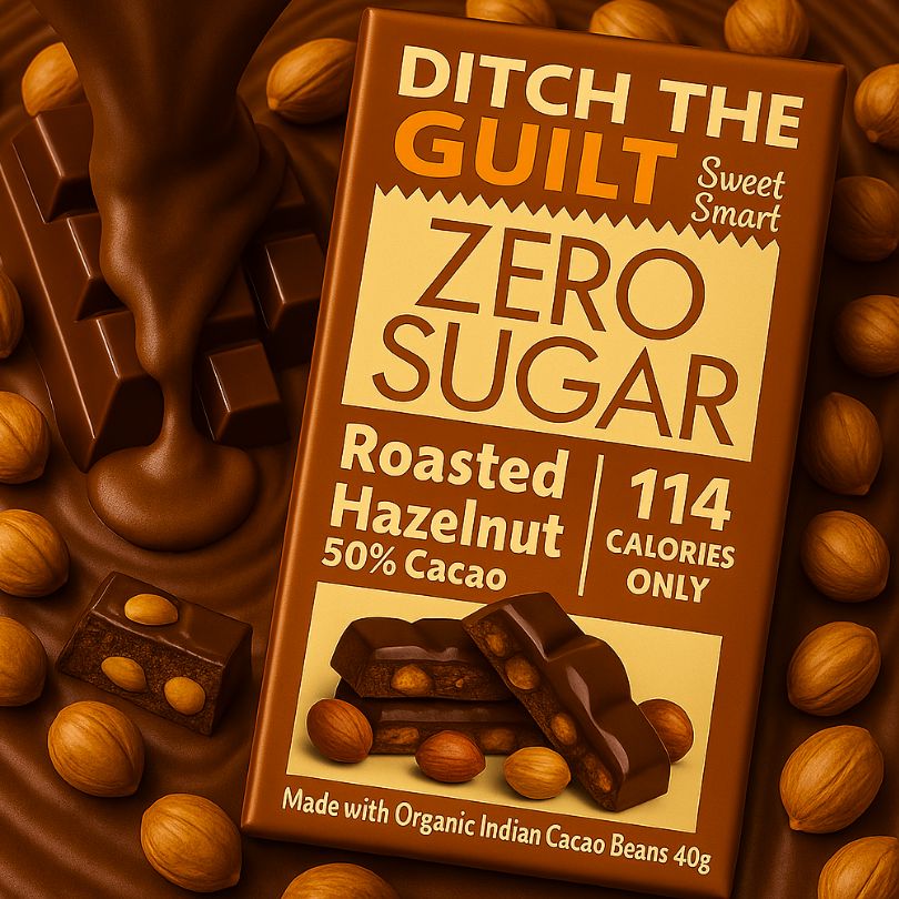 Mighty Italian Piedmont Roasted Hazelnut - 114 Calories Only  - 1g Natural Sugar - 1.2g Carbs - 40g