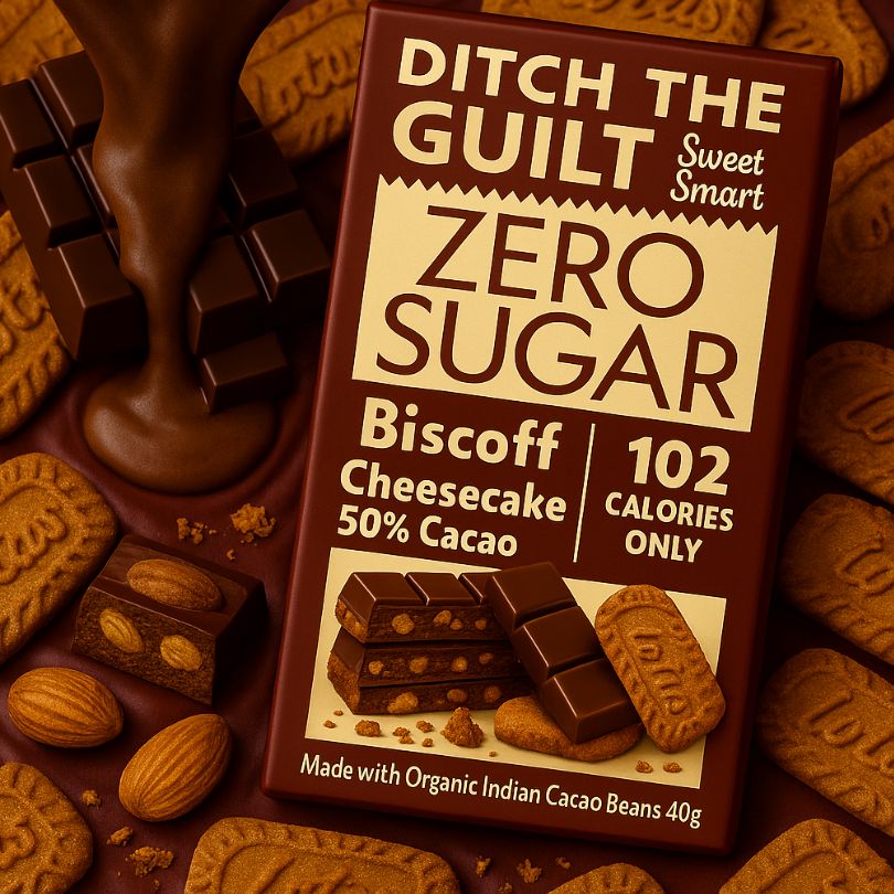 Biscoff Chunky - 102 Calories Only  - 1g Natural Sugar - 1.2g Carbs - 40g