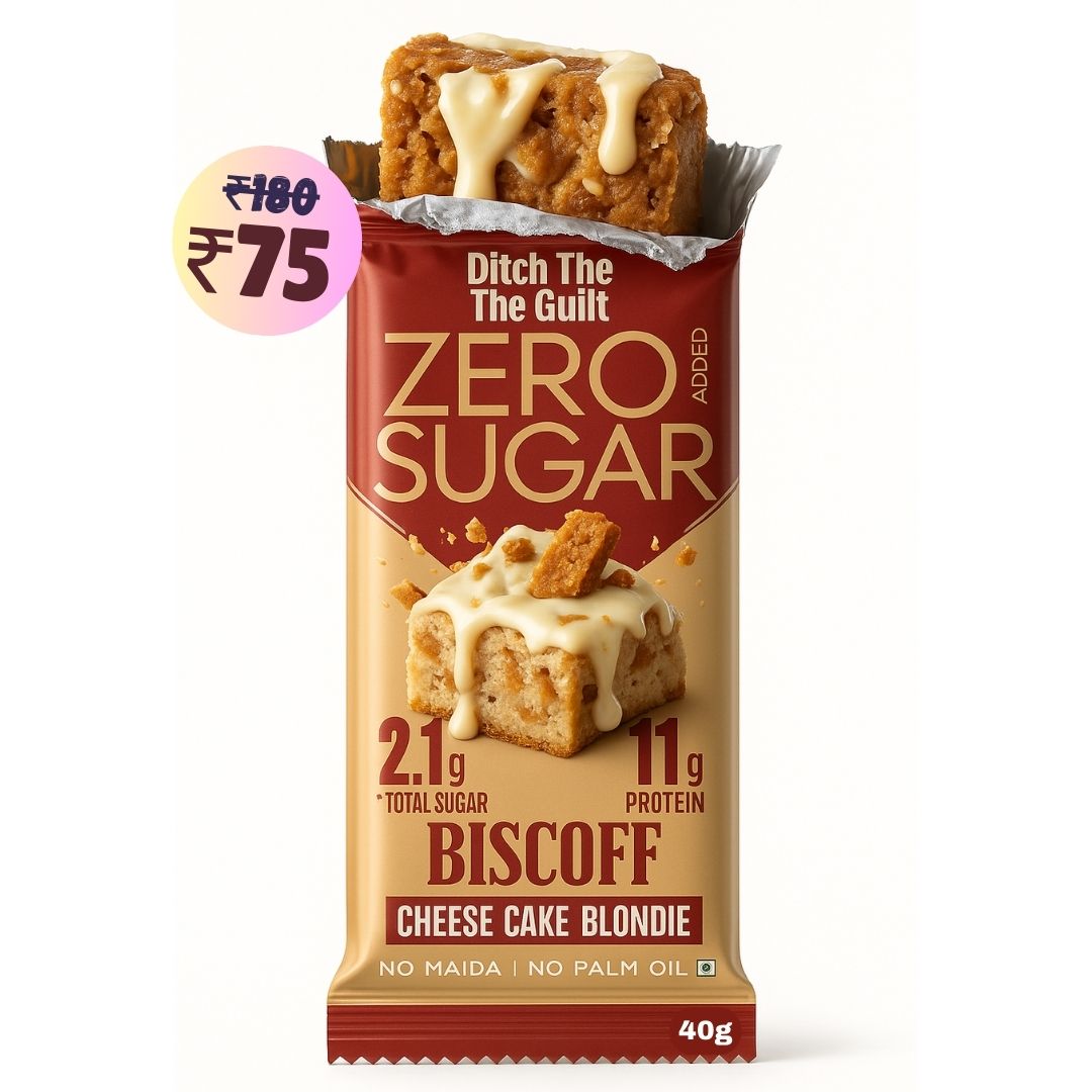 Biscoff Protein Brownie • 11g Protein • Sugar Free & High Protein • 40g