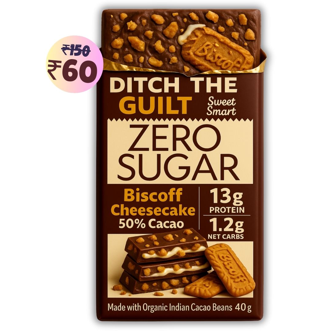 Biscoff Crunchy • 13g Protein • Sugar Free & High Protein • 40g