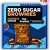 Cookie and Cream Brownie - Sugar Free - High Protein - Low Net Carbs - 40g