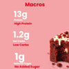 Red Velvet Brownie • 13g Protein • Sugar Free & High Protein • 40g