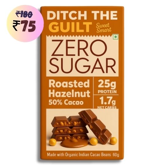 Mighty Hazelnut • 25g Protein • Sugar Free Dark Chocolate • 60g