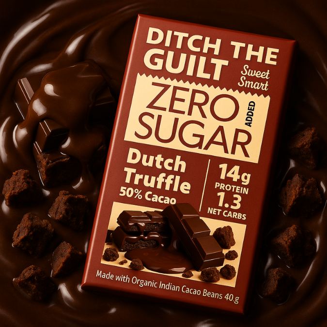 Dutch Truffle - 14g Protein - 1g Natural Sugar - 1.3g Carbs - 40g