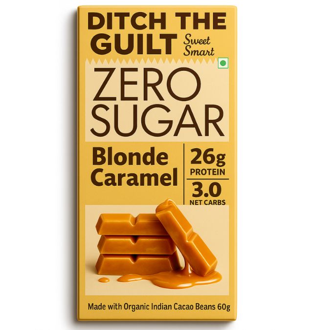 Blonde Caramel - 26g Protein - 3g Net Carbs - 1g Natural Sugar - 60g
