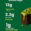 Dubai Pista Kunafa Protein Brownie • 13g Protein • Sugar Free & High Protein • 40g