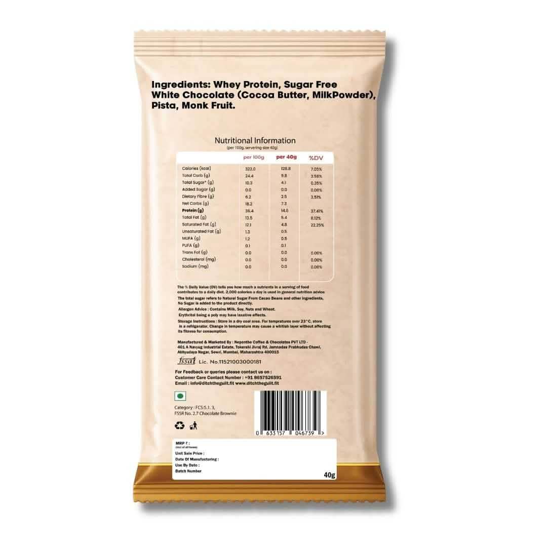 Dubai Pista Protein Cheesecake • 14g Protein • Sugar Free High Protein Cheesecake• 40g