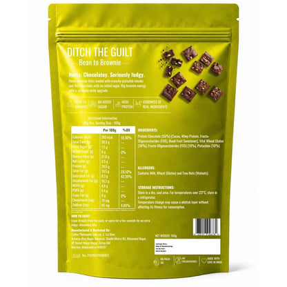 Dubai Pista• 40g Protein • Sugar Free High Protein Brownie • 100g