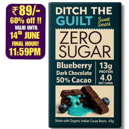 Blueberry Dark Chocolate - 40g